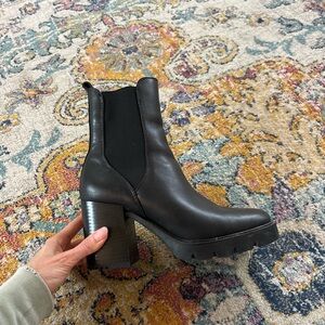 Sam Edelman Black Heeled Boots